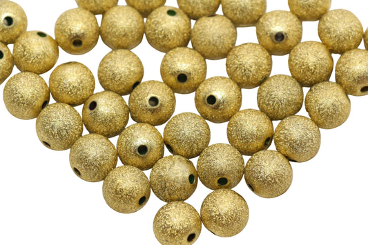 12mm Stardust Beads, Wrinkle Gumball Beads #973