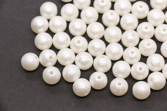 10mm Wrinkle Pearlized Acrylic Beads #3979