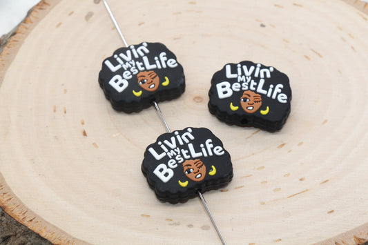 silicone beads, focal beads,