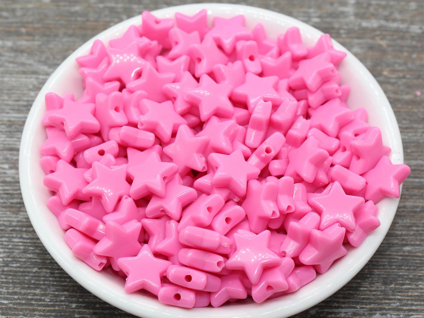 Star Beads, Plastic Star Beads, Pastel Star Beads, Star Shaped Beads, Beads for Bracelet