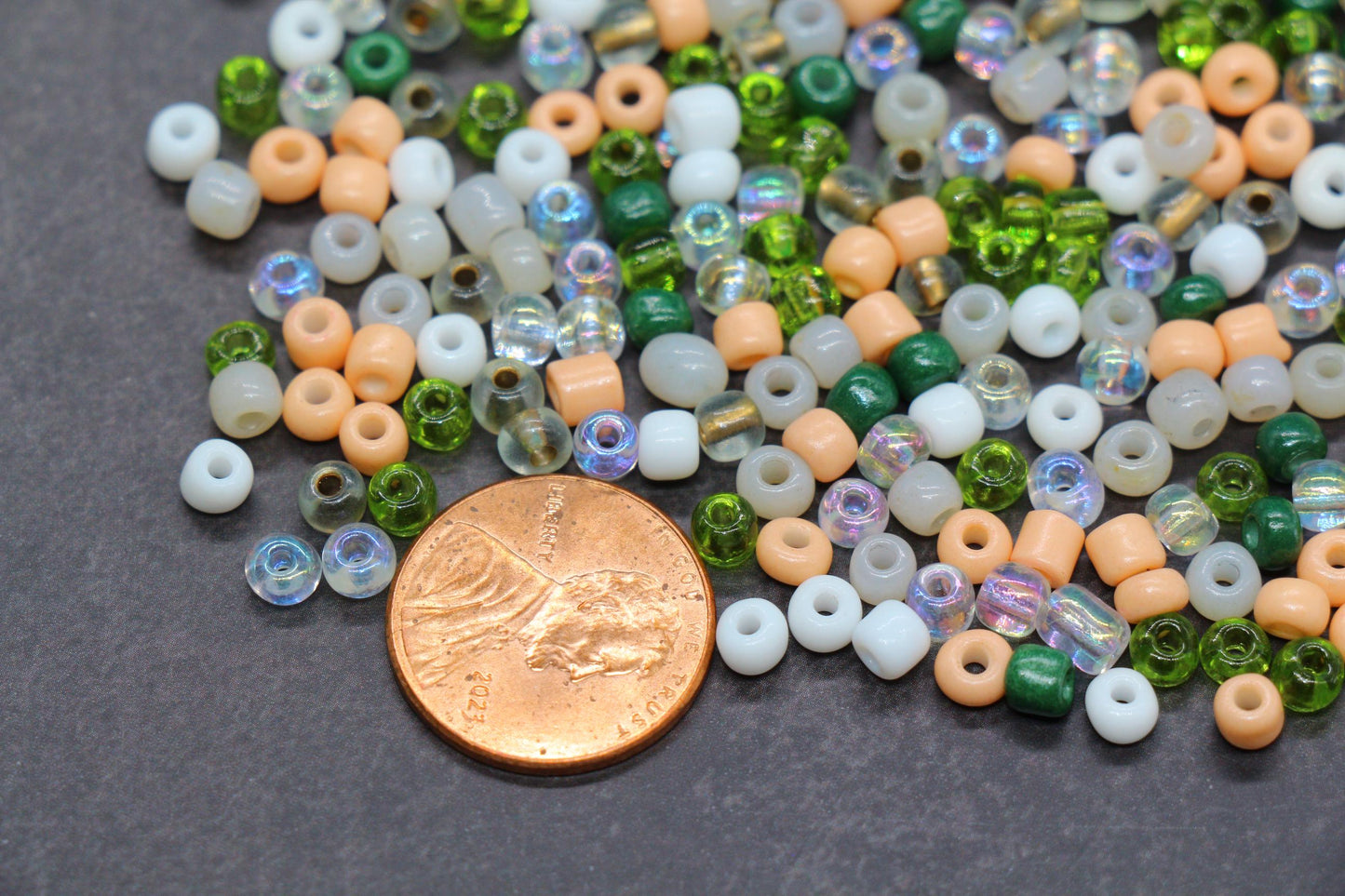 Mix Glass Seed Beads, Size 4mm 6/0 Glass Seed Beads, Mix Seed Beads, Rocailles Beads, Bracelet Beads #3671