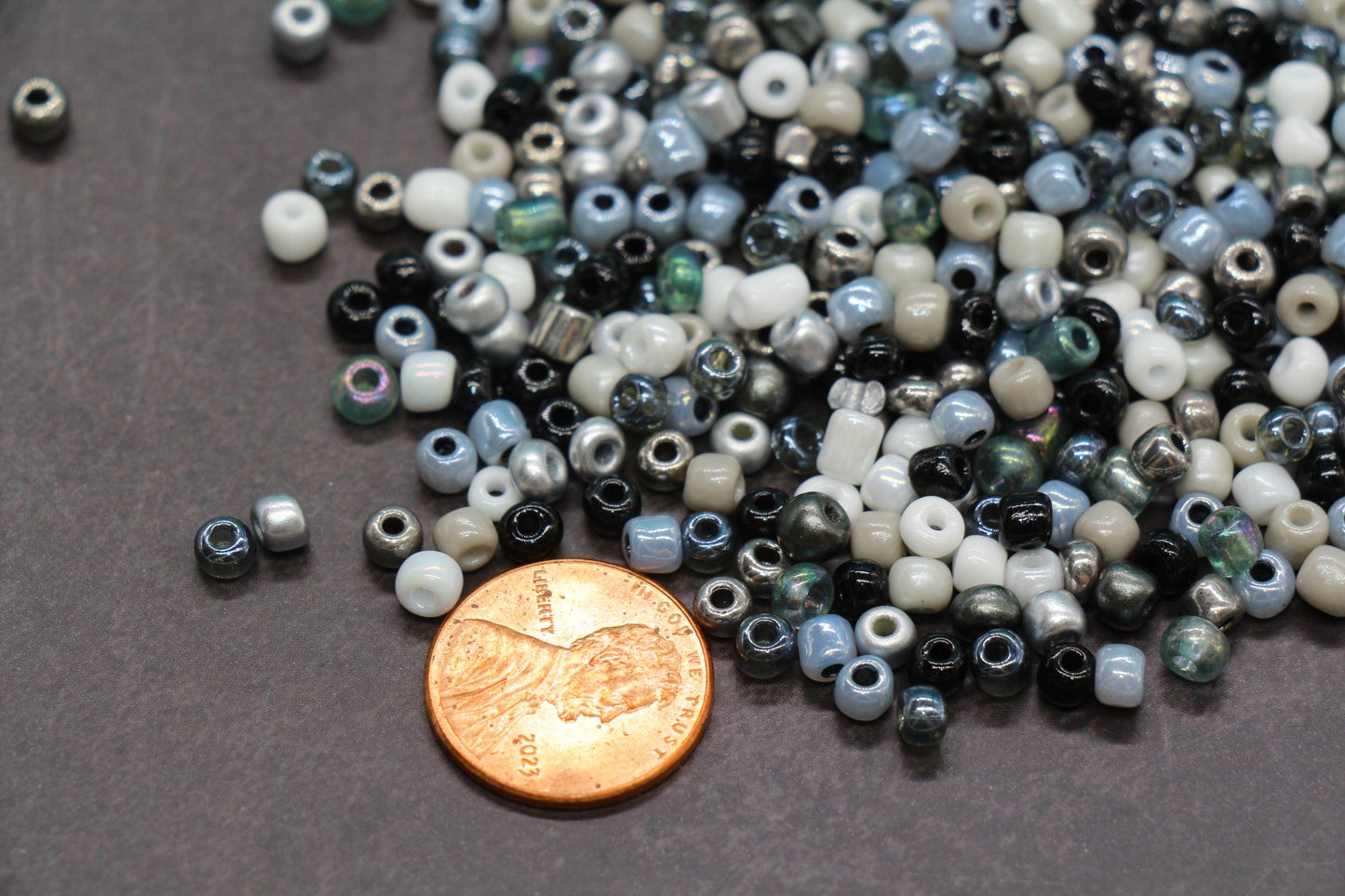 Mix Glass Seed Beads, Size 4mm 6/0 Glass Seed Beads, Mix Seed Beads, Rocailles Beads, Bracelet Beads #3673
