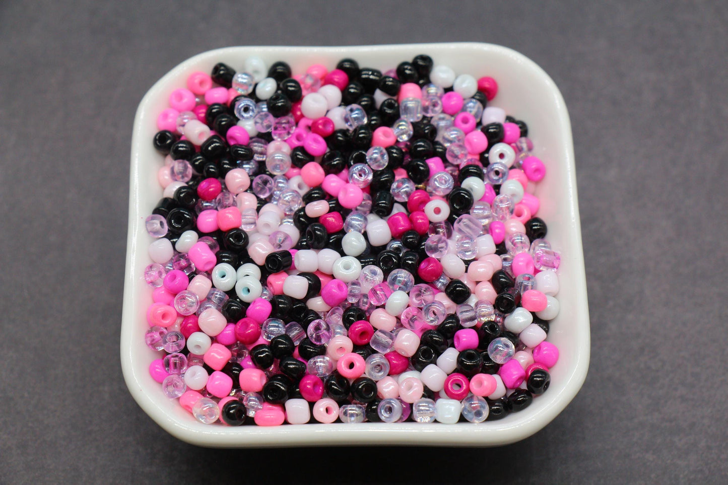 Mix Glass Seed Beads, Size 4mm 6/0 Glass Seed Beads, Mix Seed Beads, Rocailles Beads, Bracelet Beads #3687