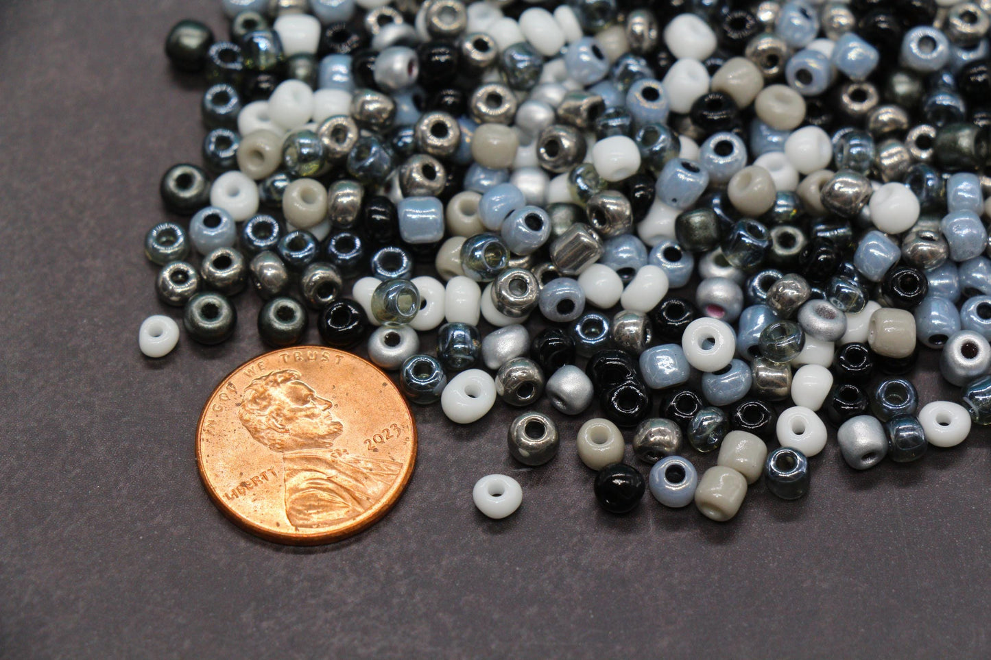 Mix Glass Seed Beads, Size 4mm 6/0 Glass Seed Beads, Mix Seed Beads, Rocailles Beads, Bracelet Beads #3690