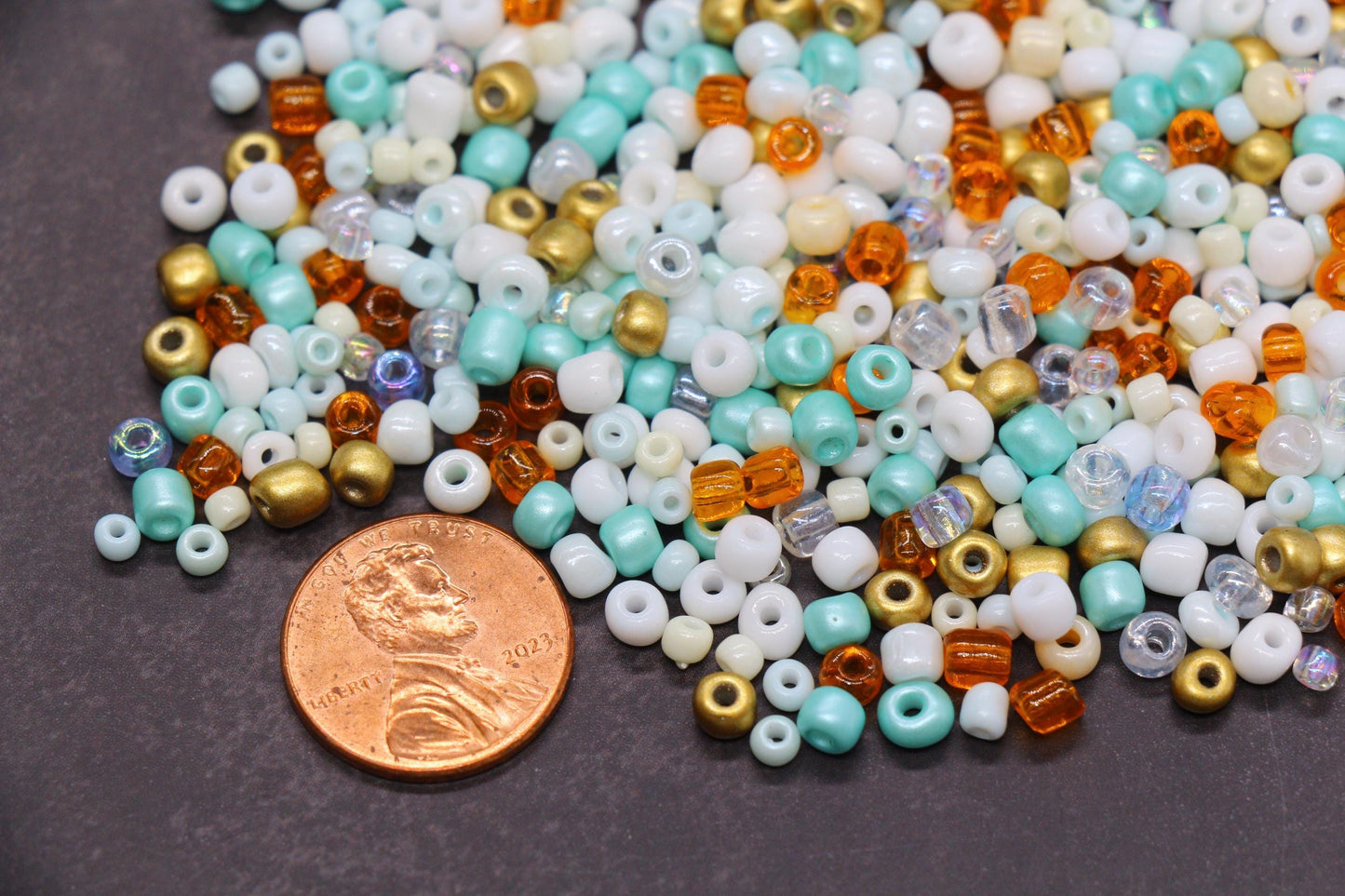 Mix Glass Seed Beads, Size 4mm 6/0 Glass Seed Beads, Mix Seed Beads, Rocailles Beads, Bracelet Beads #3692