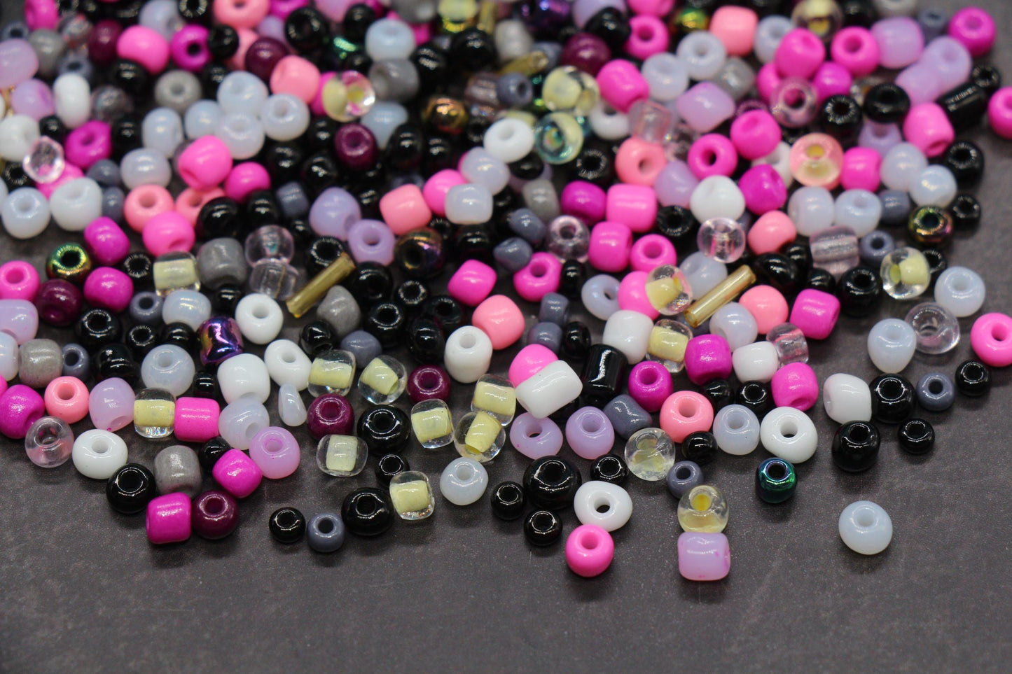 Mix Glass Seed Beads, Size 4mm 6/0 Glass Seed Beads, Mix Seed Beads, Rocailles Beads, Bracelet Beads #3694