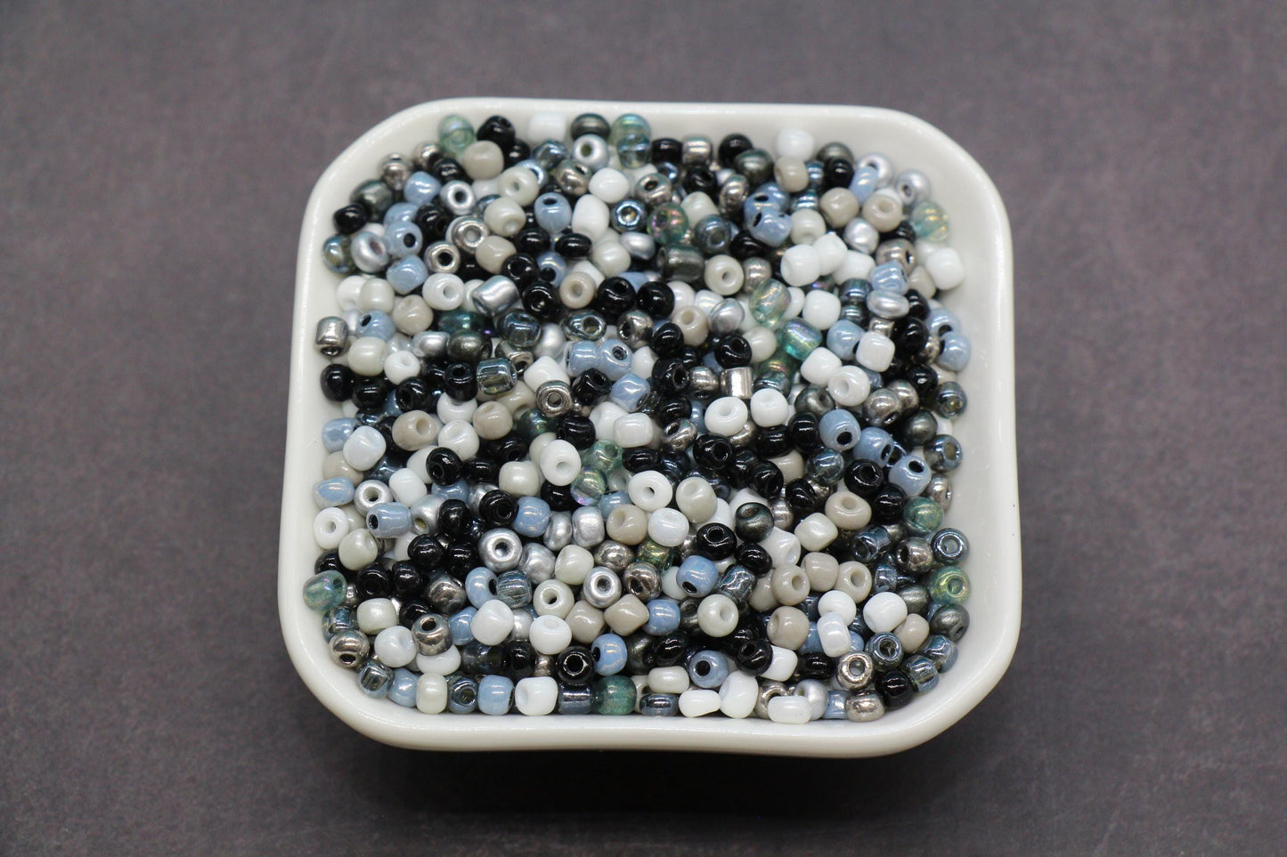 Mix Glass Seed Beads, Size 4mm 6/0 Glass Seed Beads, Mix Seed Beads, Rocailles Beads, Bracelet Beads #3673
