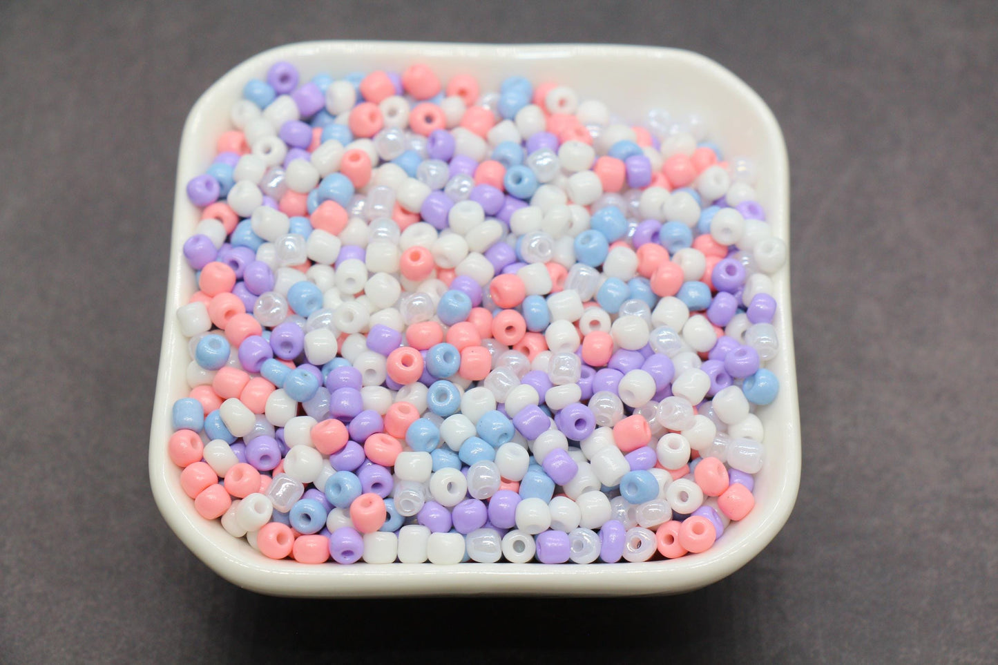 Mix Glass Seed Beads, Size 4mm 6/0 Glass Seed Beads, Mix Seed Beads, Rocailles Beads, Bracelet Beads #3683