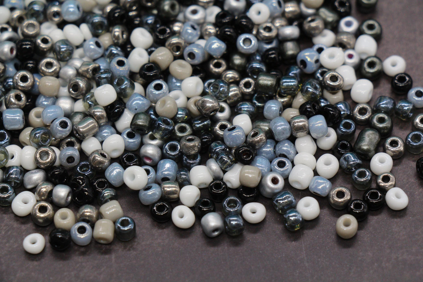 Mix Glass Seed Beads, Size 4mm 6/0 Glass Seed Beads, Mix Seed Beads, Rocailles Beads, Bracelet Beads #3690