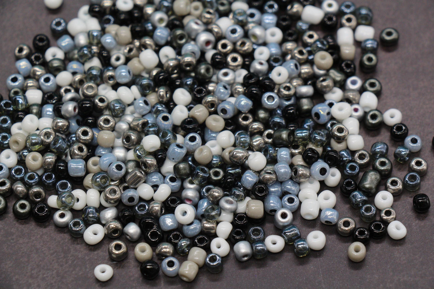 Mix Glass Seed Beads, Size 4mm 6/0 Glass Seed Beads, Mix Seed Beads, Rocailles Beads, Bracelet Beads #3690