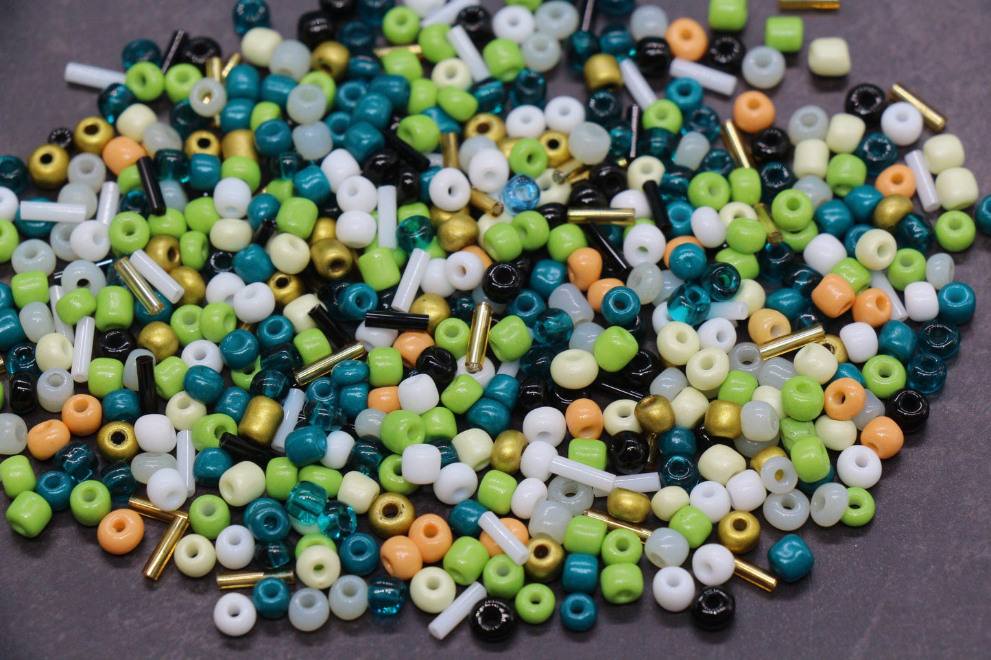 Mix Glass Seed Beads, Size 4mm 6/0 Glass Seed Beads, Mix Seed Beads, Rocailles Beads, Bracelet Beads #3693