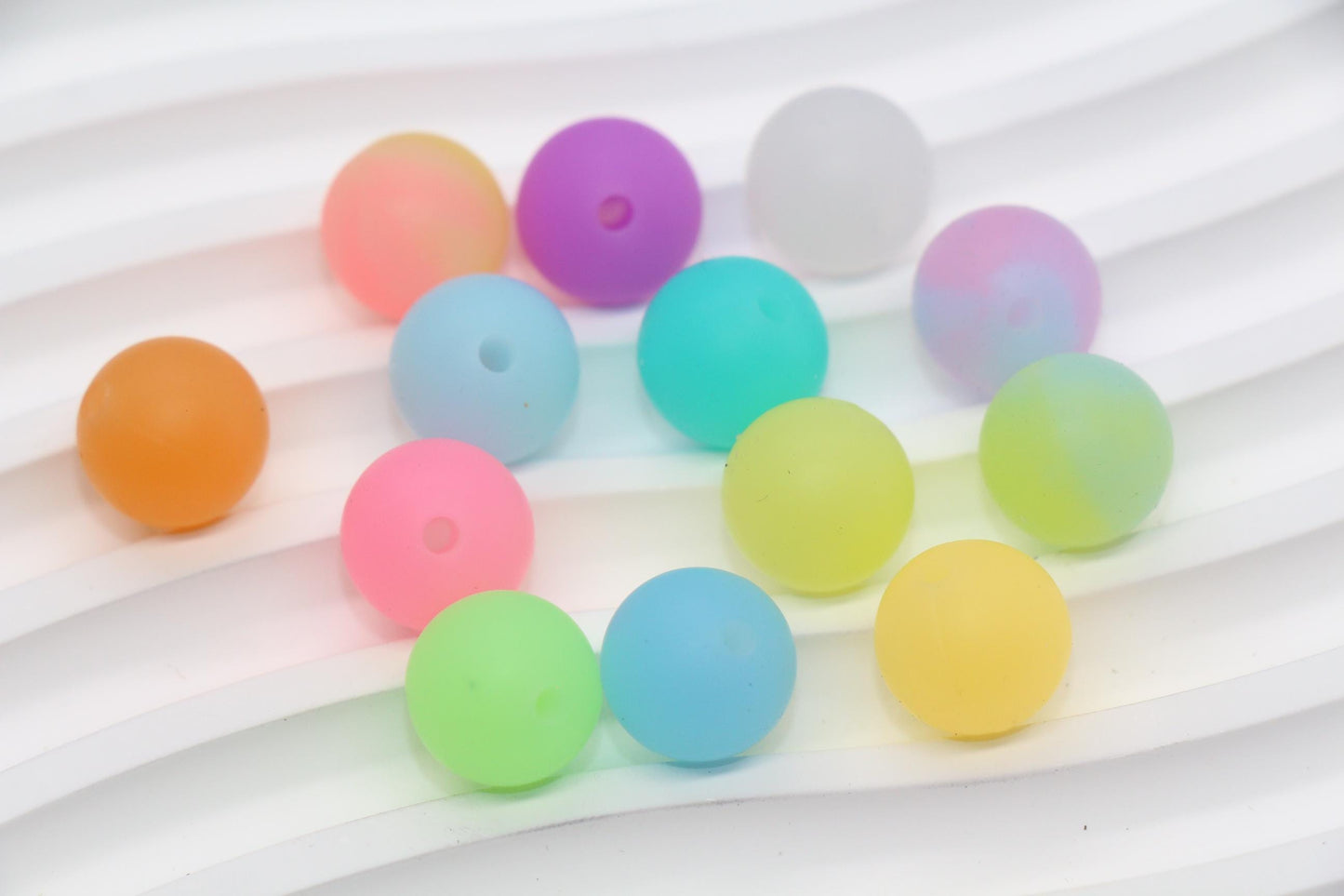 12mm Glow in the dark Silicone Beads, Round Beads for Jewelry Making, Beads for Pens, Beads for Bracelets