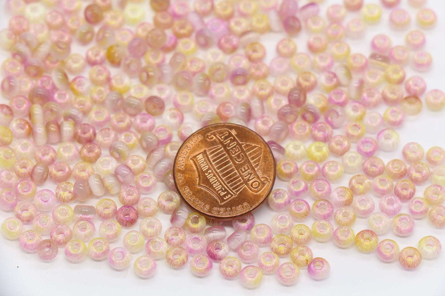 4mm ombre cat eye glass beads for jewelry making