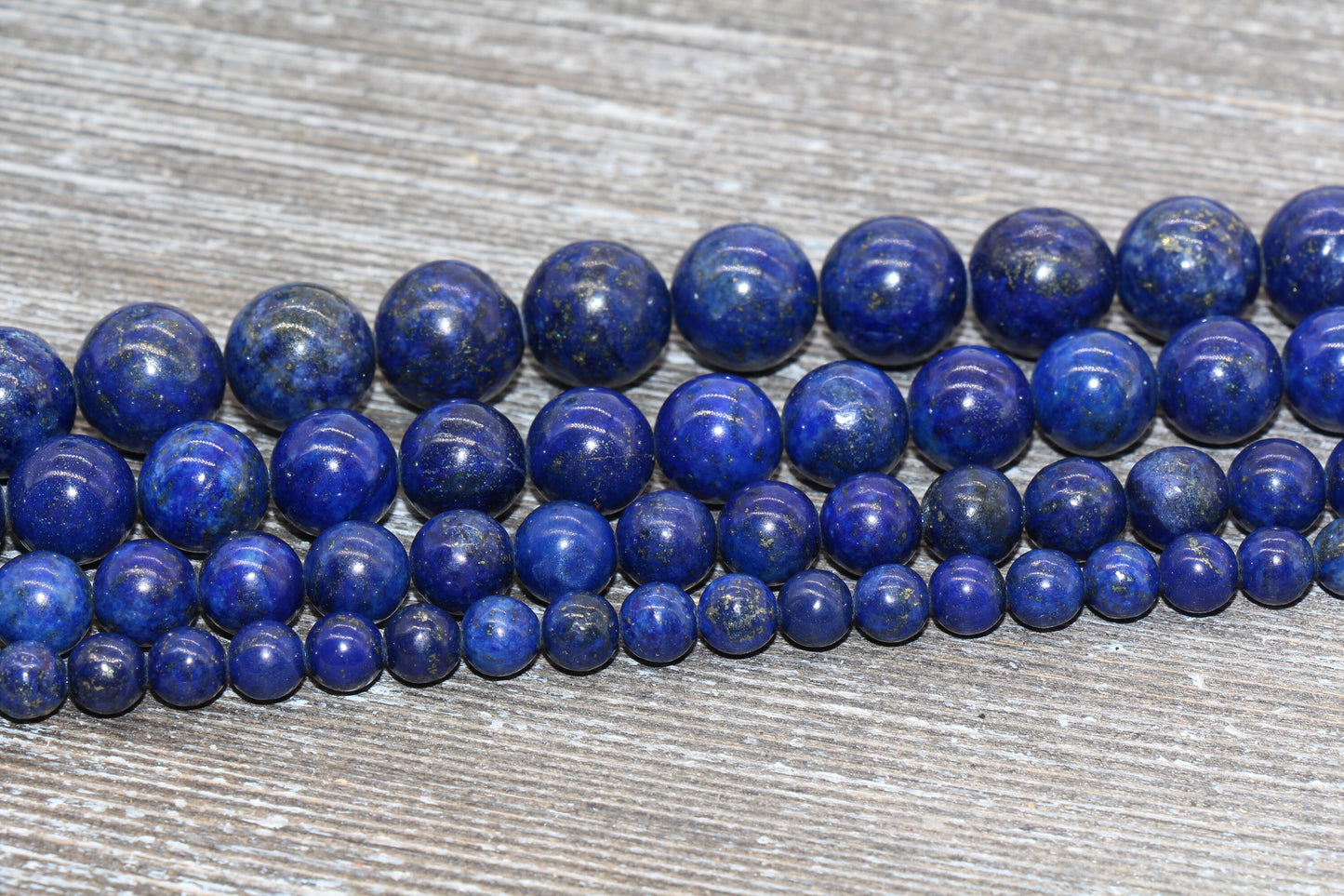 Lapis Lazuli Beads, Dyed Lapis Lazuli Gemstone Round Beads, Sizes 4mm 6mm 8mm 10mm,12mm, Full Strand 15.5 inch, #107