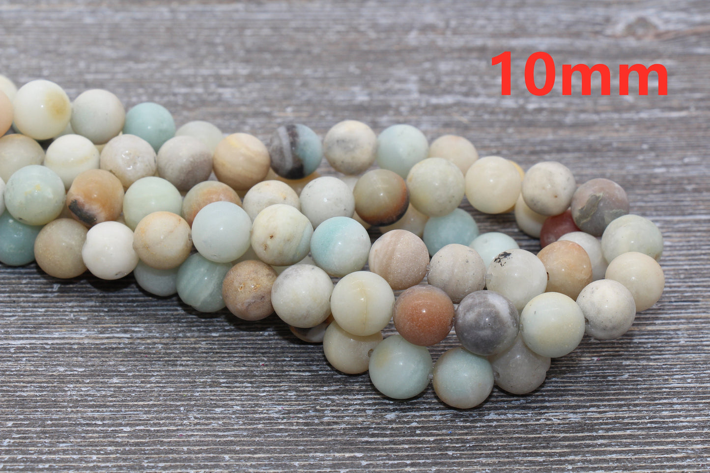 Matte Amazonite Beads, Frosted Amazonite Beads, Gemstones Round Loose Beads, Sizes 4mm 6mm 8mm 10mm,12mm, Full Strand 15.5" #18