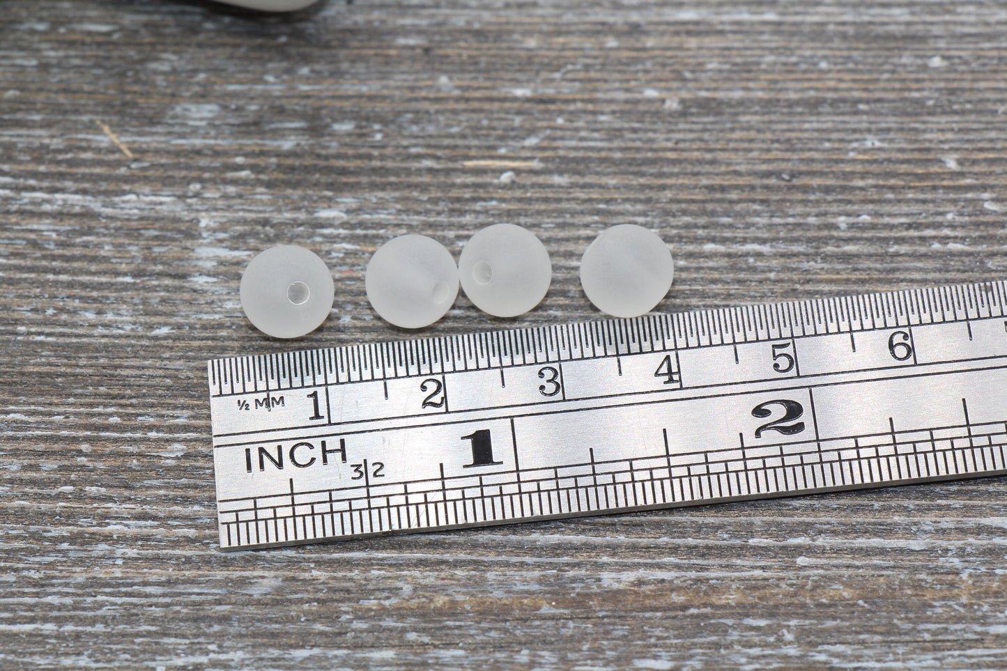8mm Matte White Gumball Beads, Round Acrylic Loose Beads, Frosted Bubblegum Beads, Chunky Beads, Round Plastic Beads #666