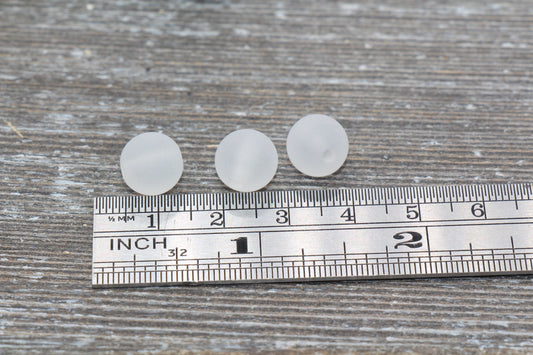 10mm Matte White Gumball Beads, Round Acrylic Loose Beads, Solid Bubblegum Beads, Chunky Beads, Round Plastic Beads #676
