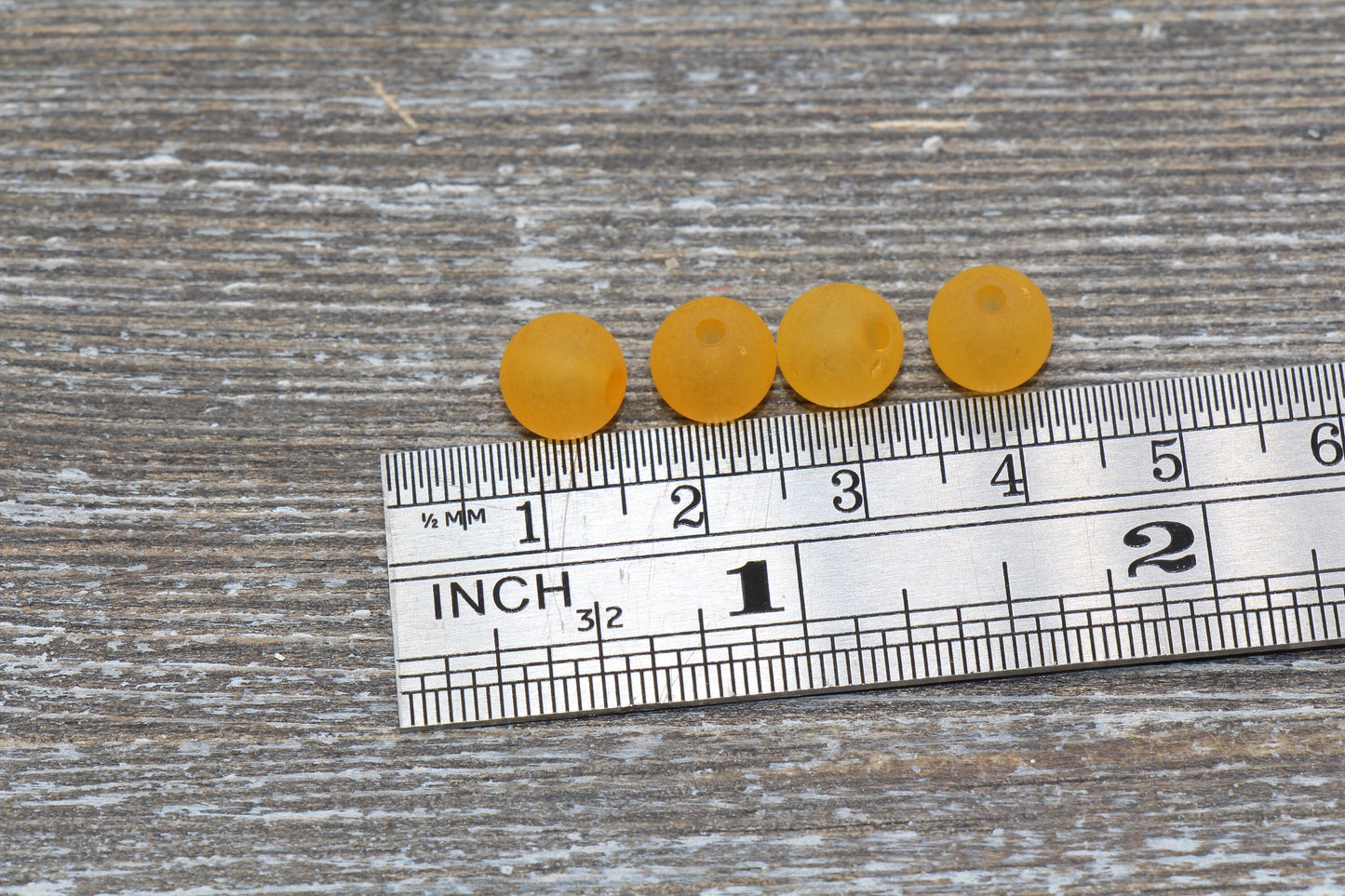 8mm Matte Orange Gumball Beads, Round Acrylic Loose Beads, Frosted Bubblegum Beads, Chunky Beads, Round Plastic Beads #675