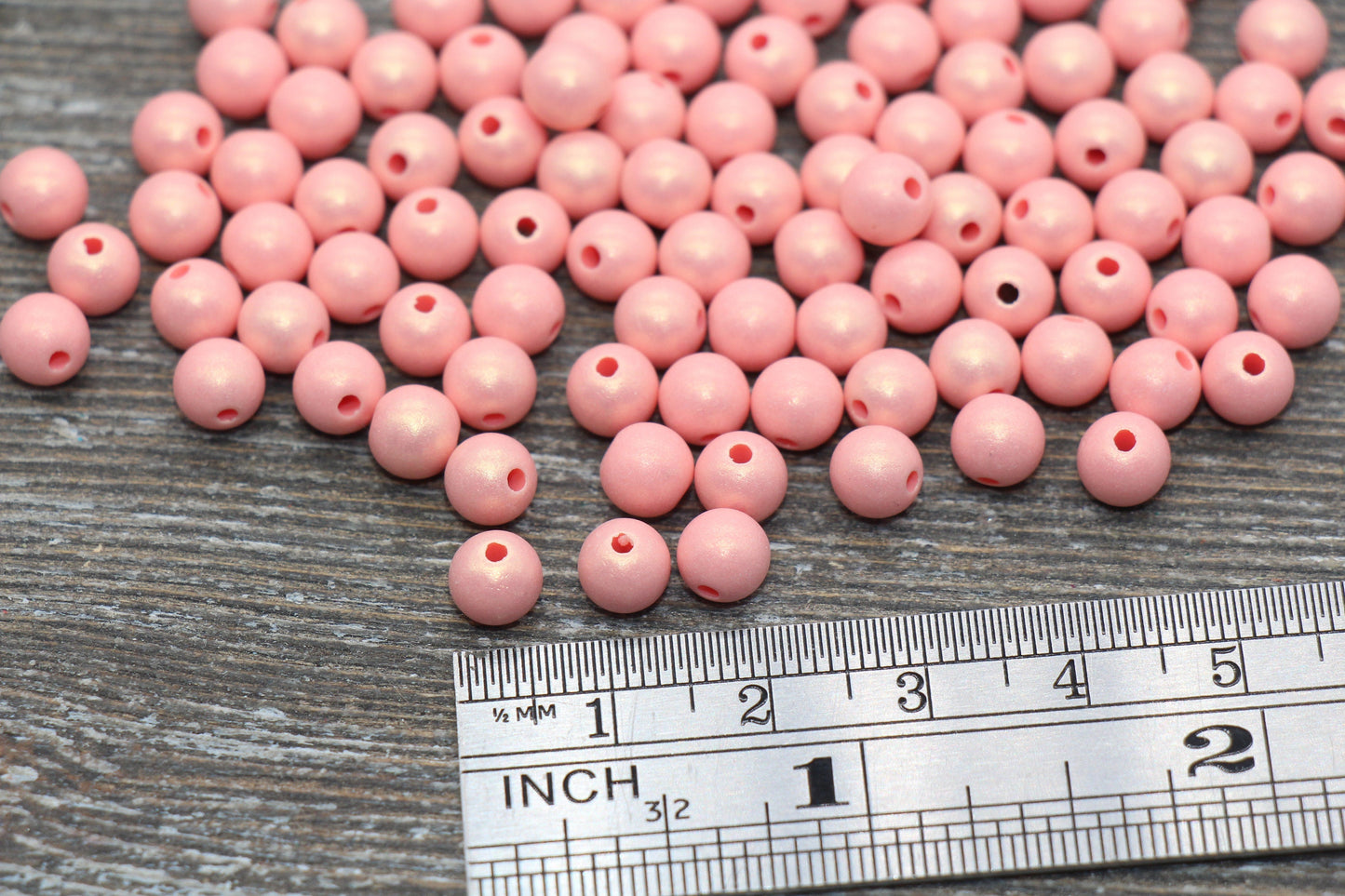 Shimmer Bubblegum Bead, Acrylic Beads