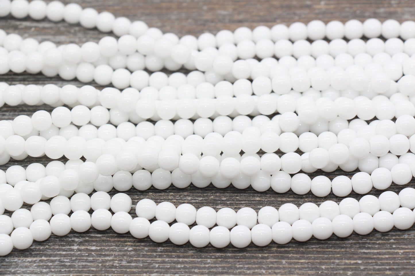 Porcelain Round Beads, White Round Porcelain Beads, White Round Loose Bead, Jewelry Making Wholesale Beads, Size 4mm 6mm 8mm 10mm,12mm, #216