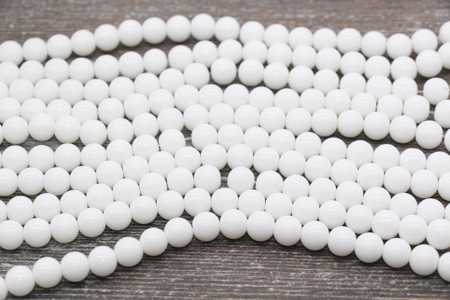 Porcelain Round Beads, White Round Porcelain Beads, White Round Loose Bead, Jewelry Making Wholesale Beads, Size 4mm 6mm 8mm 10mm,12mm, #216