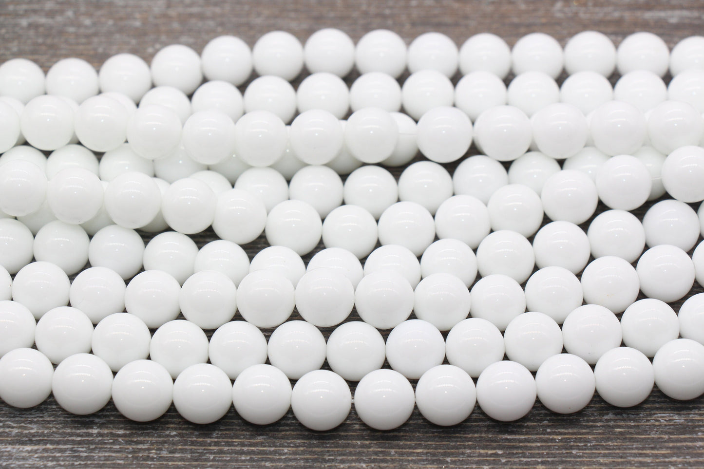 Porcelain Round Beads, White Round Porcelain Beads, White Round Loose Bead, Jewelry Making Wholesale Beads, Size 4mm 6mm 8mm 10mm,12mm, #216