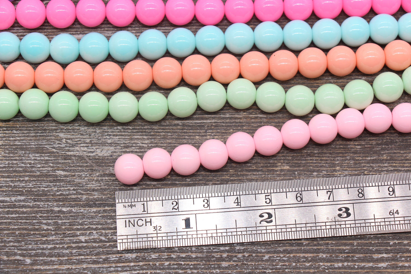10mm Glass Beads, Round Glass Beads, Jewelry Glass Beads, Bracelet Beads