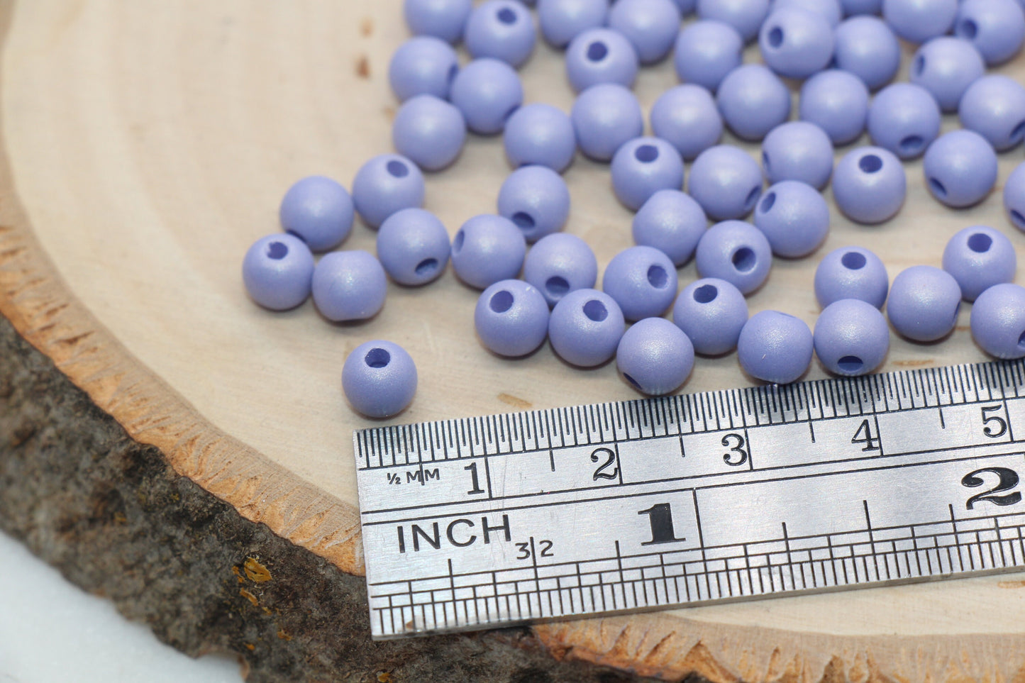 6mm Purple Shimmer Gumball Beads, Round Acrylic Loose Beads, Bubblegum Beads, Chunky Beads, Round Plastic Beads #2811