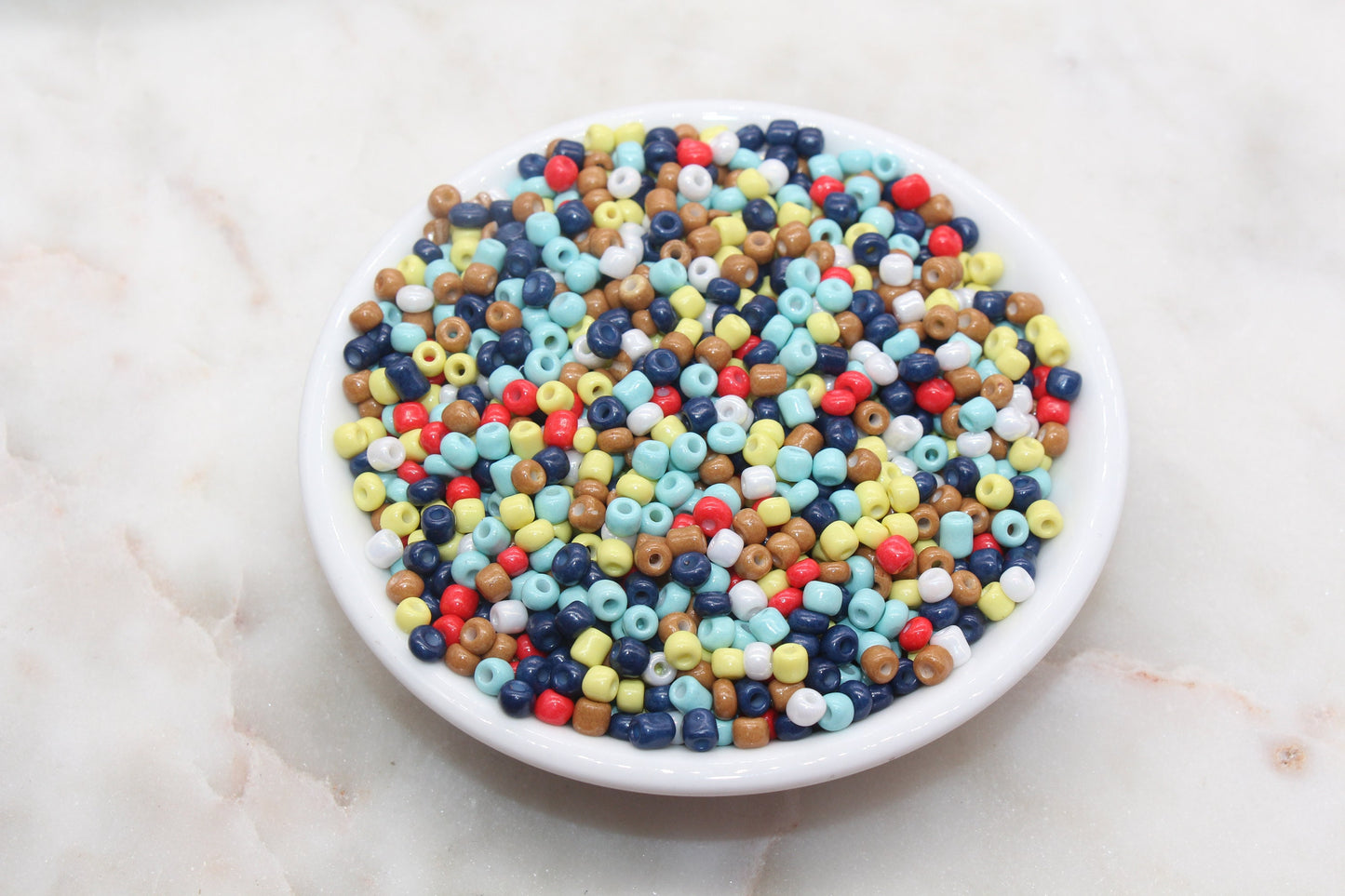 Mix Glass Seed Beads, 4mm 6/0 Glass Seed Beads, Multicolor Seed Beads, Rocailles Beads, Beading Supplies, Bracelet Glass Beads #2931