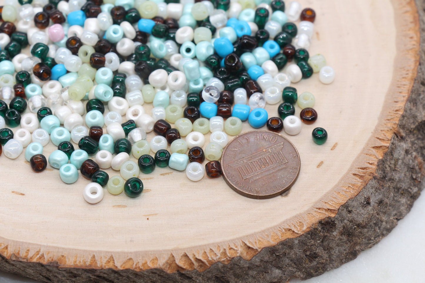 Mix Glass Seed Beads, 4mm 6/0 Glass Seed Beads, Mix Multicolor Seed Beads, Rocailles Beads, Beading Supplies, Bracelet Glass Beads #2948
