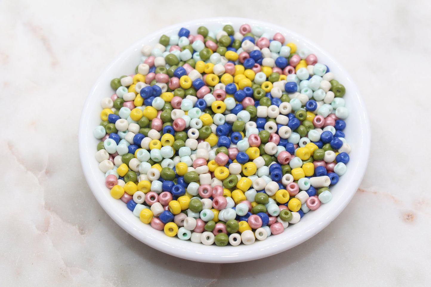 Mix Glass Seed Beads, 4mm 6/0 Glass Seed Beads, Mix Multicolor Seed Beads, Rocailles Beads, Beading Supplies, Bracelet Glass Beads #2933