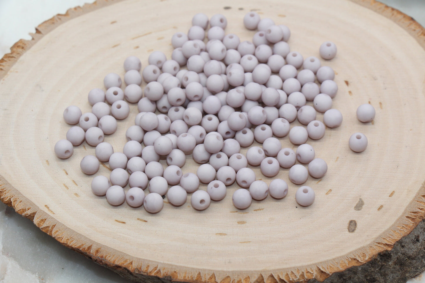 6mm Matte Elephant Gray Gumball Beads, Frosted Round Acrylic Loose Beads, Matte Bubblegum Beads, Chunky Beads, Round Plastic Beads #2968