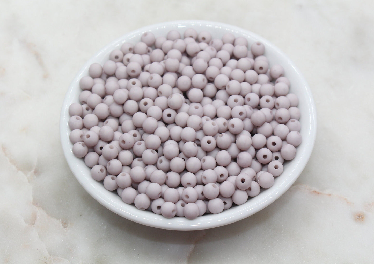 6mm Matte Elephant Gray Gumball Beads, Frosted Round Acrylic Loose Beads, Matte Bubblegum Beads, Chunky Beads, Round Plastic Beads #2968