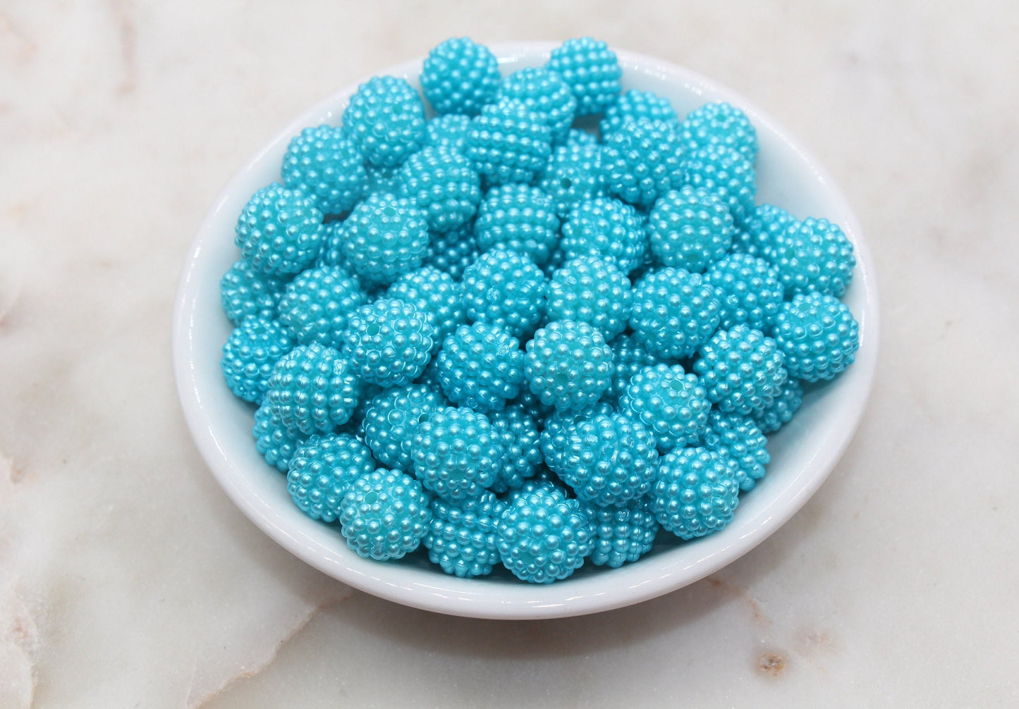 12mm Blue Berry Beads, Acrylic Beads, Round Acrylic Loose Beads, Bubblegum Beads, Chunky Beads, Beads for Bracelet #2983
