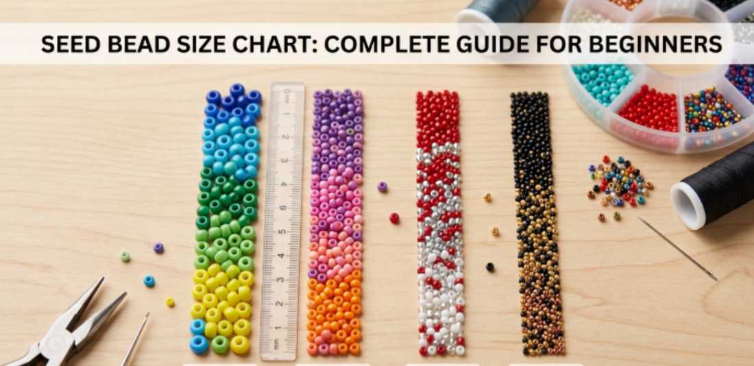 Seed Bead Size Chart: Complete Guide for Beginners