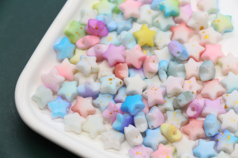 Acrylic Star Beads