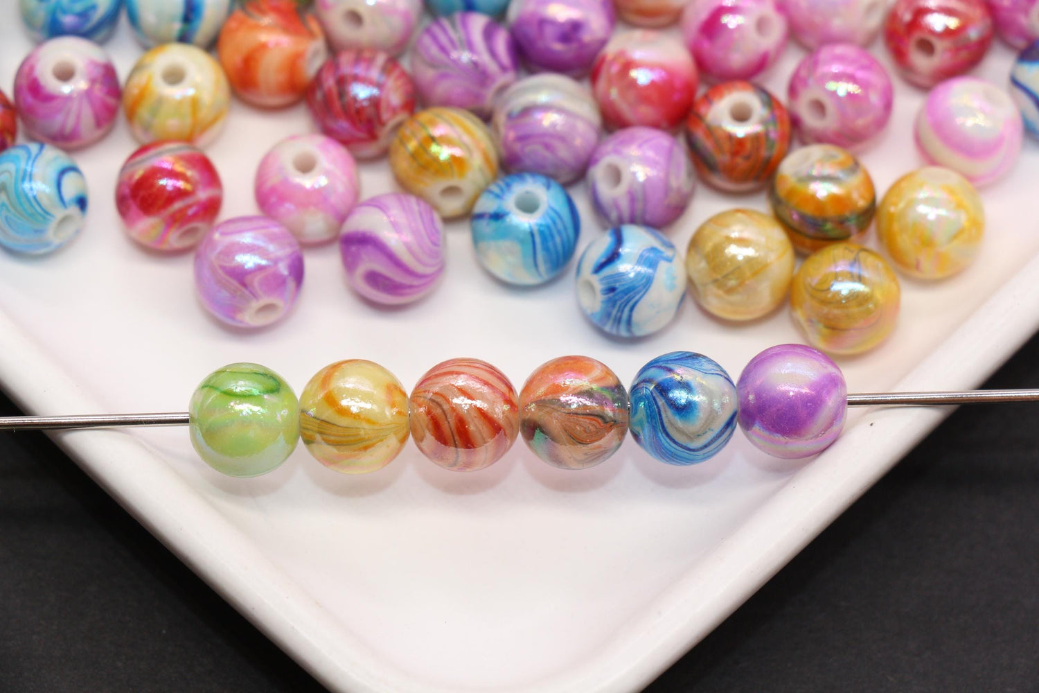 AB (Iridescent) Beads