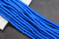 6mm cobalt blue heishi beads for bracelets and DIY jewelry