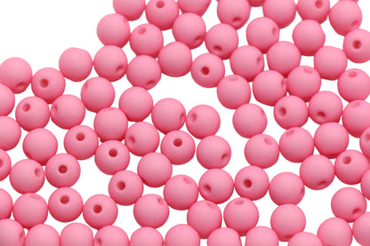 8mm Matte Pink Beads #592
