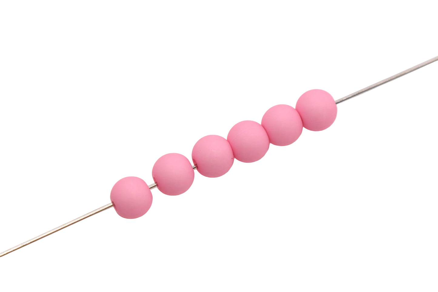 8mm Matte Pink Beads #592