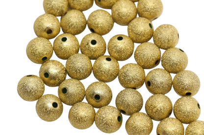 12mm Stardust Beads, Wrinkle Gumball Beads #973