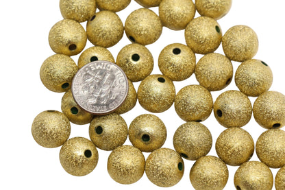 12mm Stardust Beads, Wrinkle Gumball Beads #973