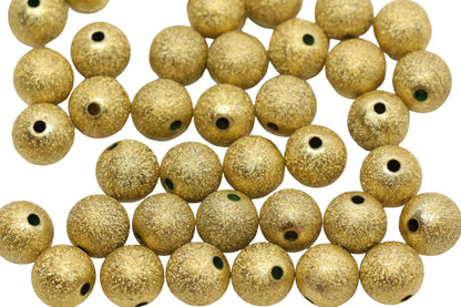 12mm Stardust Beads, Wrinkle Gumball Beads #973