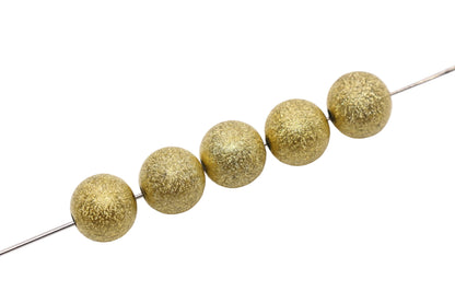12mm Stardust Beads, Wrinkle Gumball Beads #973