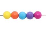 14mm Bright Mix Round Beads #1671