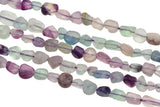 Fluorite Nugget Gemstone Beads #38