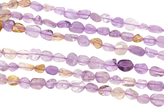 Ametrine Nugget Gemstone Beads #3