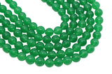 Green Jade Gemstone Beads #147