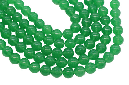 Green Jade Gemstone Beads #147