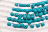 8mm Teal Acrylic Gumball Beads #3968